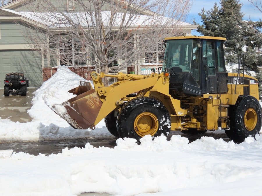 Photo Snow shoveling