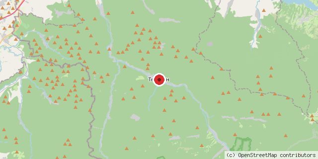 Местоположение на доставчика върху картата