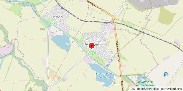 Местоположение на доставчика върху картата