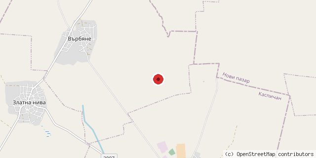Местоположение на доставчика върху картата